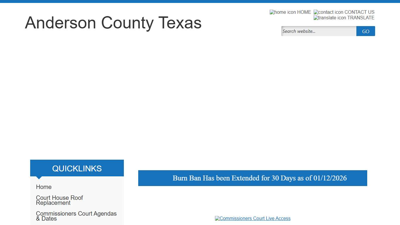 Home Page - Anderson County